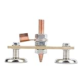 TOPINCN Eisen-Klemmkopf-Schweißmagnet-Erdungsklemme für Sichere...