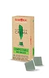 Gimoka Kompostierbare Kaffeekapseln Espresso Crema, Intensität 10/11-100...