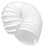 H&C VENT PVC Schlauch für Trockner, Klimageräte & Lüftungssysteme -...