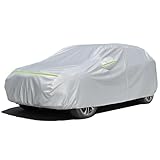 Favoto Auto Abdeckplane Autoabdeckung Vollgarage - UV-Schutz Staubdicht...