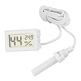 Greensen LCD Digital Thermometer Hygrometer für Reptilien, Präzise...
