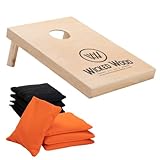 Cornhole Starting Kit – Wicked Wood – ACL-Qualität – 90x60 cm –...