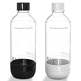Thorder 2er-Pack Soda-Flaschen - 1L - für Soda-Maschinen - BPA-frei -...