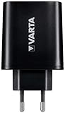 VARTA Ladegerät, Ladestecker mit 3 USB Anschlüssen: 1x USB C und 2x USB...