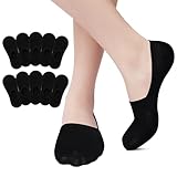 EKSHER Sneaker Socken Herren 39-42 Füßlinge Damen 10 Paar Unsichtbare No...