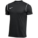 Nike Herren T-Shirt Dry Park 20, Black/White/White, L, BV6883-010