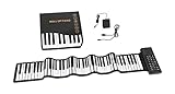 McGrey RA-88 Rollpiano - Faltbares Klavier zusammenrollbar für Transport -...
