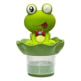 Schwimmender Chlorspender – verstellbarer Tablettenhalter für sichere...