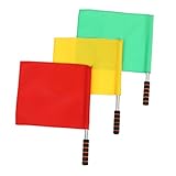Abaodam Signalflaggen Satz – 3 Handheld Fahnen mit Robustem Randdesign...