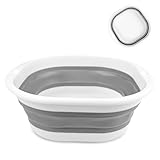 Chiluxendo Waschschüssel, Faltbarer Eimer, Faltbare Wanne, Spülschüssel,...