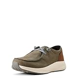 ARIAT Herren Buckeye Waterproof Shoe Loafer, Dunkelgrau/Status Brown, 40 EU