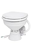 Compass Elektrische Bordtoilette Silent mit Zerhackerpumpe 33x35x47cm I...