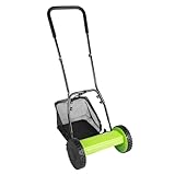Rasenmäher 300 mm Schnittbreite Handmäher mit 5 Klingen aus 65...
