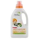 AlmaWin Weichspüler Orangenblüte 750 ml I Umweltfreundlicher Weichspüler...