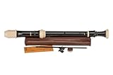 Aulos F-Alt Blockflöte Symphony 509B barocke Griffweise dunkelbraun,...