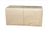 Zelltuch-Servietten 3-lagig 33 x 33 cm - 1/4 Falz (250 Stück / 1 Pack,...