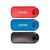 SanDisk Cruzer Snap USB 2.0 Flash-Laufwerk 32 GB 3er-Pack...