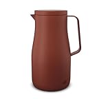 alfi STUDIO TEA Isolierkanne 1,0L spicy red, Thermoskanne aus...