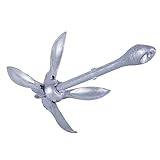 Anker Verzinkt Faltanker Feuerverzinkt Gusseisen Klappdraggen (1,5 kg)