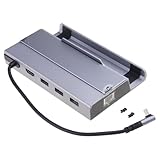 Multiport 7-in-1-Dockingstation mit HDMI2.0 USB C und Gigabit-Ethernet,...