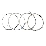 Cello-Saiten-Set, 4-teilige Cello-Saiten mit vernickeltem Kugelende für...