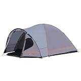 PORTAL Zelt 3-4 Perosonen Camping wasserdicht 4000mm Kuppelzelt mit Vorzelt...