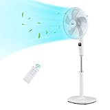 Midea FS40-16CR Standventilator Mit Fernbedienung | Sehr leise (22 dB),...