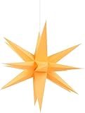 Annaberger Faltstern orange - 35 cm