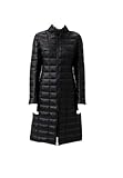 Trussardi Lange Daunenjacke Shiny 56S00925-1T006115, Schwarz , 38