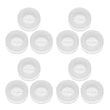 Generisch 24 Stück Silikon Strohhalmloch Stopfen für Einmachglasdeckel...