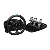 Einzeln Logitech G923 TRUEFORCE Gaming Rennlenkrad mit Pedalen,...