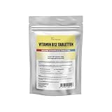 Vitamin B12 hochdosiert und vegan, Methylcobalamin, 500 mcg 180 Tabletten...