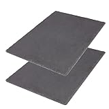 Westmark Naturschiefer-/Servierplatten, 2 Stück, Rechteckig, Mit...