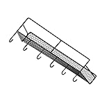RORPOIR 1 Stück Schmiedeeisen Lagerregal Haken Küche Wandregal...