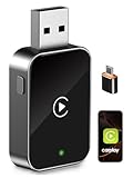 Wireless CarPlay Adapter – PARPAT Kabellose Umwandlung via USB/Type-C,...