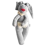 HABA Baby Schnullerhase – Ruhige Nächte Dank Schnullerhalter – 37 cm,...