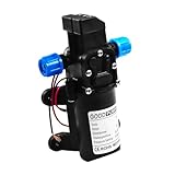 12V Wasserpumpe Selbstansaugend, Automatisch Hochdruck mit Druckschalter...