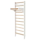 MONKEY GYM Turnwand Sprossenwand mit Klimmzugstange für Kinderzimmer...