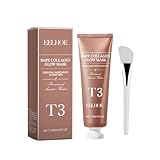 Allony T3 Collagen Pestlo Mask, T3 Baby Collagen Glow Mask, Collagen Peel...