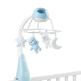 CHICCO First Dreams Rainbow Musical Karussell, 3in1 Neugeborenen Karussell...