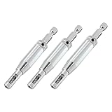 Trend Quick Release 3 Piece Drill Bit Guide Set, Schnellspanner mit 1/4...