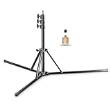 Walimex pro GN-806 Lampenstativ 215cm - klappbares kompaktes Lichtstativ...