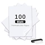 Thermopapier A4, 100 Blatt Thermodrucker Papier Druckerpapier...