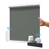 Allesin Wiederaufladbare Verdunklungsrollo ohne Bohren, B80 x H150 cm...