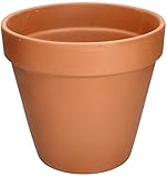 KOTARBAU® Blumentopf aus Terrakotta ⌀ 27 cm Übertopf mit Rand für...