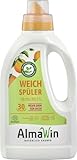 AlmaWin Öko Weichspüler Orangenblüte 750ml, 30 Waschladungen, mit...