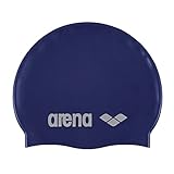 ARENA Classic Unisex Silikon-Badekappe, Schwimmkappe für Frauen und...