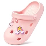 Clogs Kinder Gartenschuhe Mädchen Pantoletten Jungen Badeschuhe Hausschuhe...