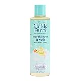 Childs Farm Baby-Shampoo und Duschgel, babyweicher Duft, reißfrei, reinigt...