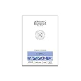 Lefranc Bourgeois 301337 Studio Pastellmalblock 16 Blatt - A4, geleimt, 160...